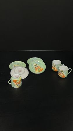 Japanese saucers and cups