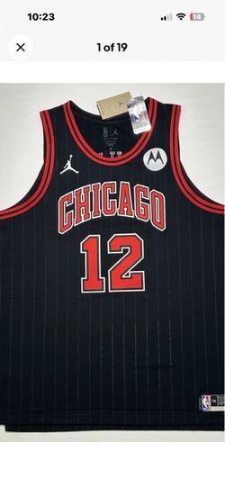 Chicago Bulls #12 Jordan NBA Jersey Size 58 XXXL
