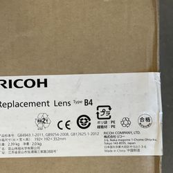 Ricoh Projector Movies Replacement lens Type B4