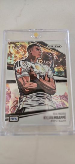 2024 Panini Prizm FIFA Kylian Mbappé Manga case hit
