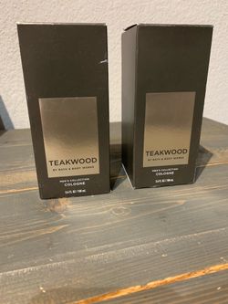 Bath & Body Works Teakwood Cologne 3.4 oz – 2 Pack