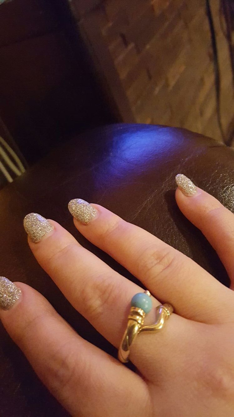 18 k real gold turquoise ring