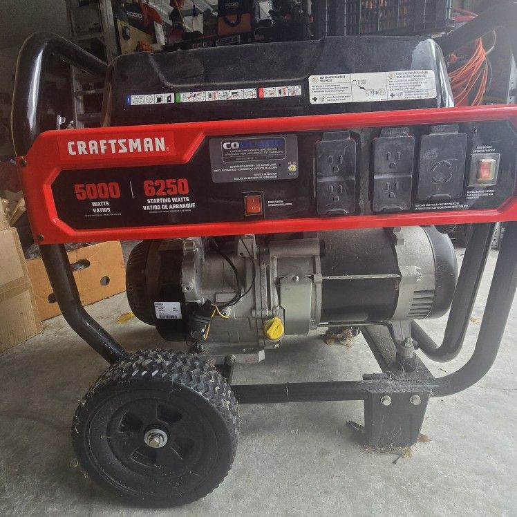 6250 Watts Craftsman Generator