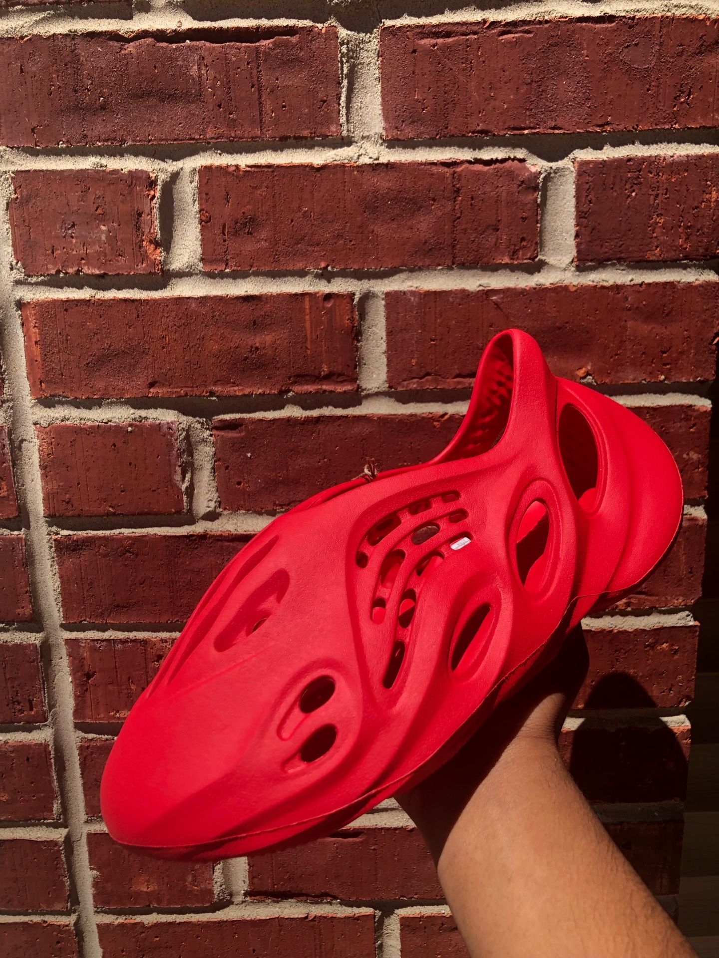 Adidas Yeezy Foam Runner Vermilion Size