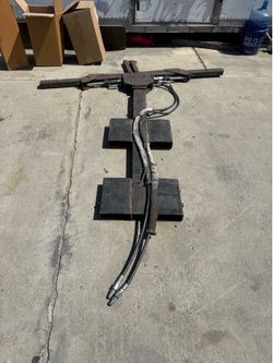 Automatic forklift fork