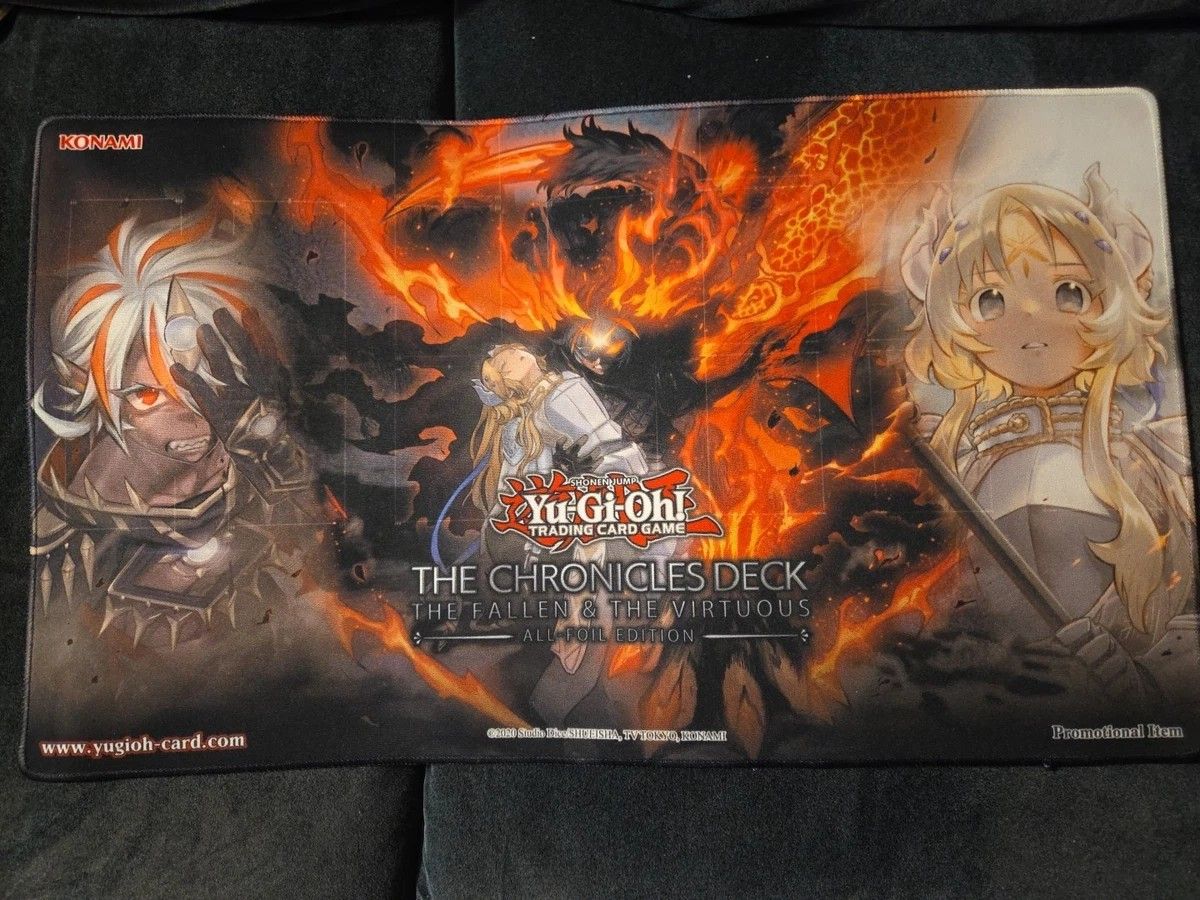 the fallen and virtuous yugioh mat