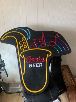 Coors beer jazz led