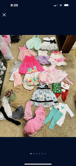 Baby Girl Clothes Bundle Size Newborn-12 Months 