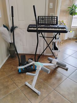 Piano & Exercise equipment