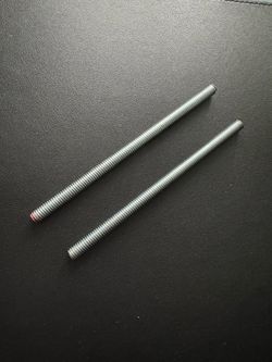 Everbilt 5/16 in. x 2 Roughly 6-inch Stainless Steel (Coarse) Threaded Rods