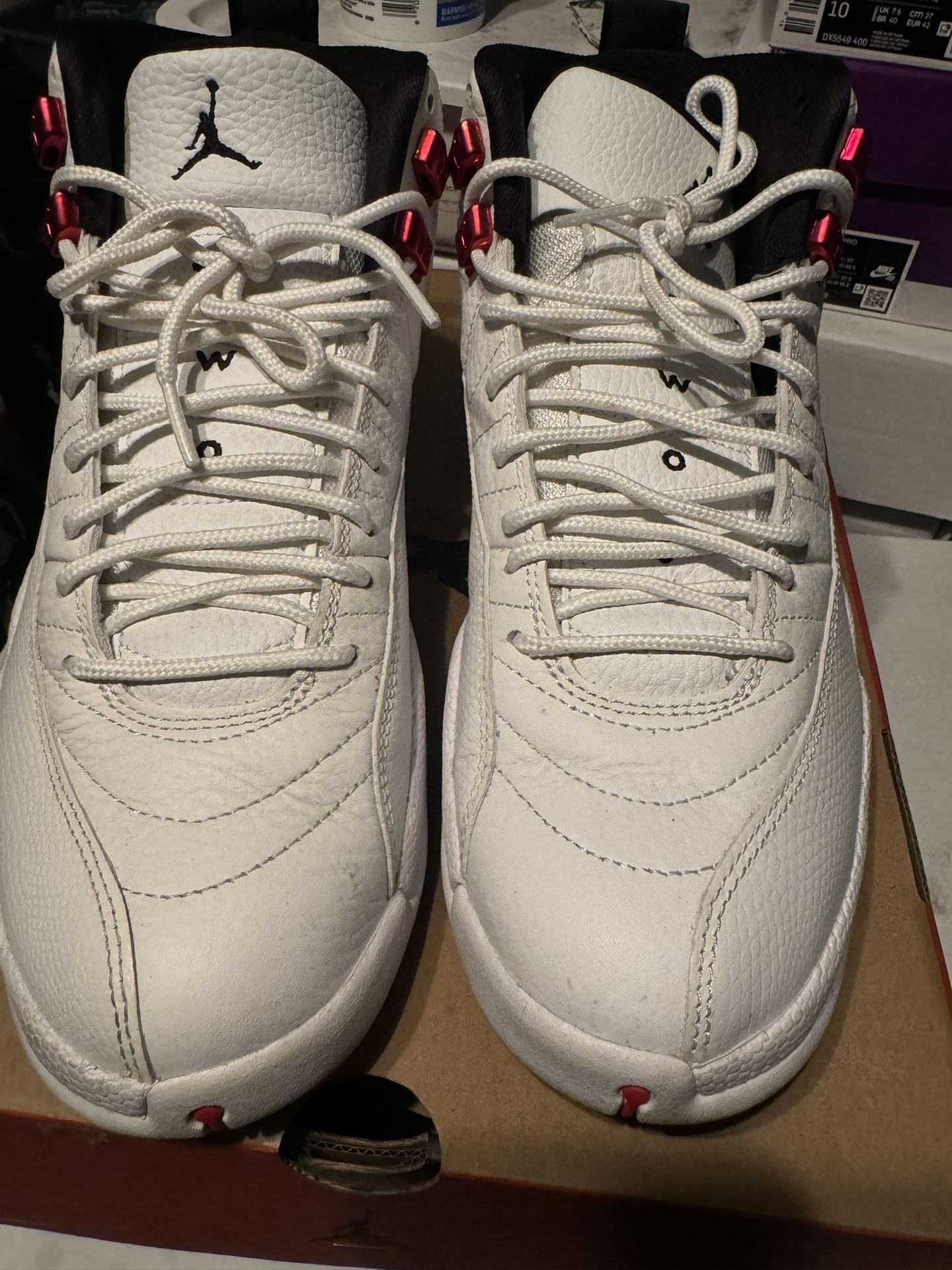 Jordan 12 Retro Twist And Jordan 1 Royal Toe