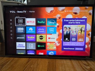32" TCL Roku TV w/Remote.