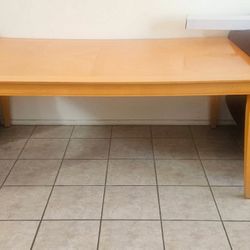 Wood Dining Table W/6 Chairs 