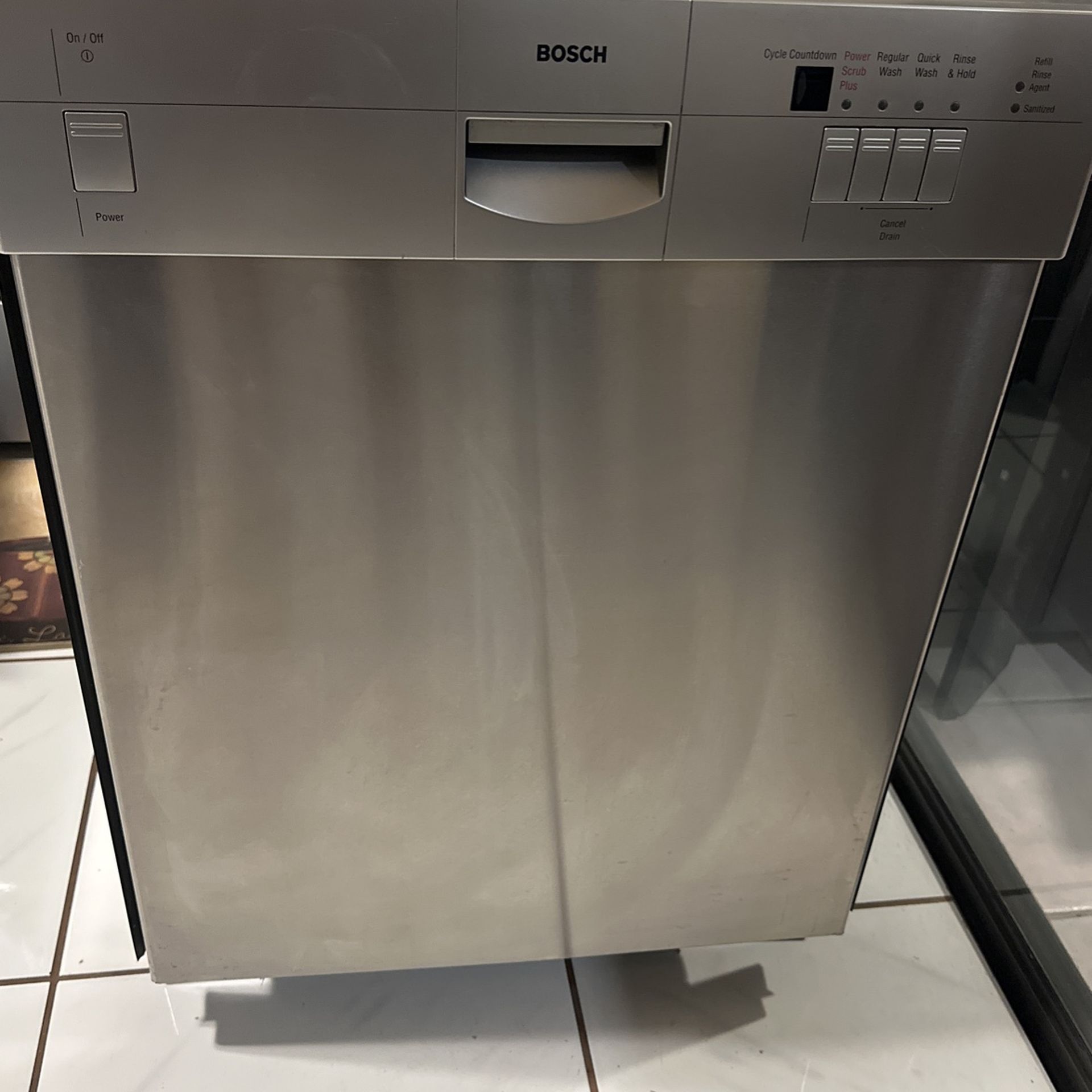 USED STAINLESS STEEL BOSCH DISHWASHER FOR SALE !!!!