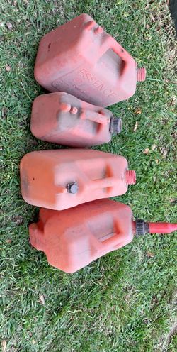 Gas cans take all 4