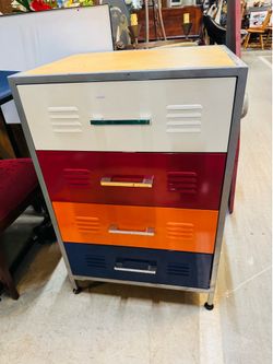 Locker Style Dresser