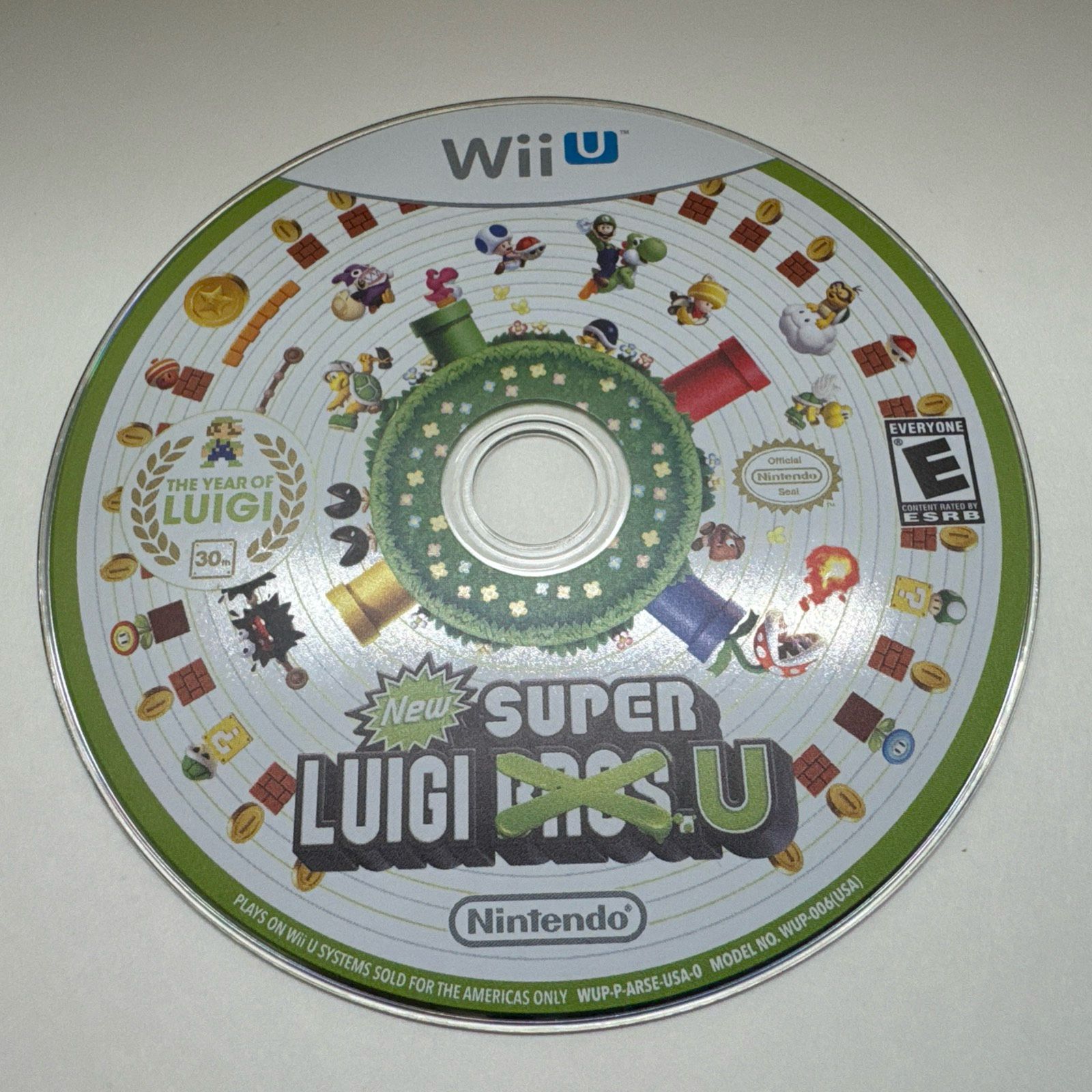 New Super Luigi U Nintendo Wii U (Disc Only) Tested