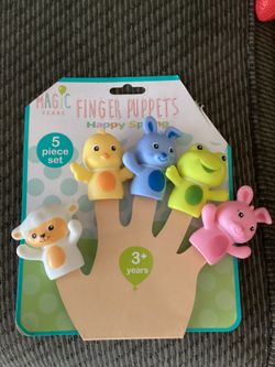 Brand New Spring Finger Puppets