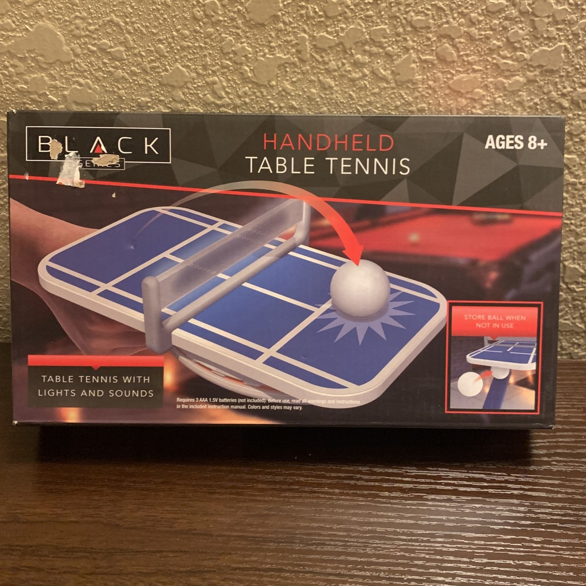 Hand Held Table Tennis with Lights & Sounds