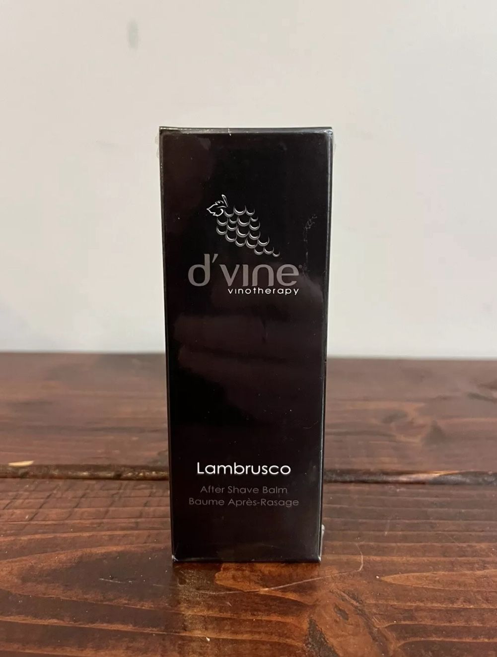 D'Vine After Shave Vinotherapy Lambrusco Men Shaving Balm Skincare Set Vintage