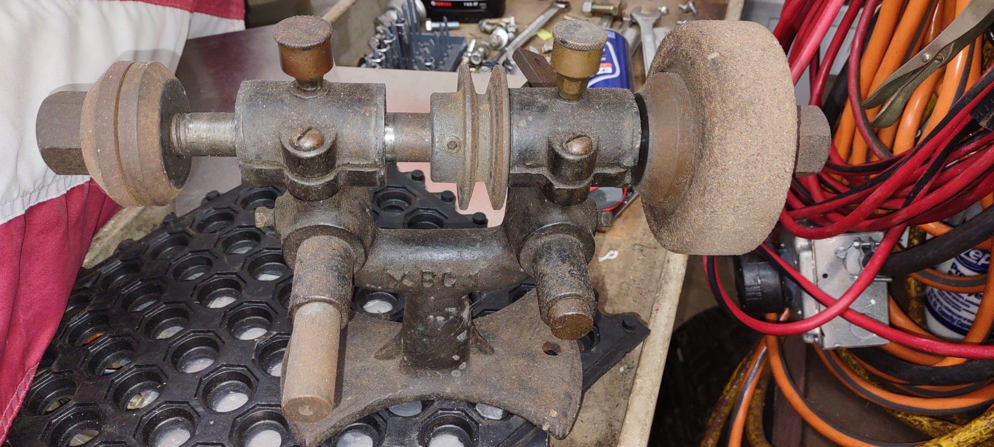 Vintage Belt Driven Bench Grinder for Sale in Fort Lauderdale, FL OfferUp