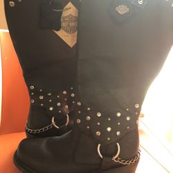 Women’s Harley Davidson Boots  Size 6