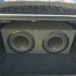 JL Audio 12w6v3 Subwoofers
