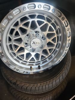 17x9 xm rims 6 lug 6x139 6x5.5 on new tires 265 70 17