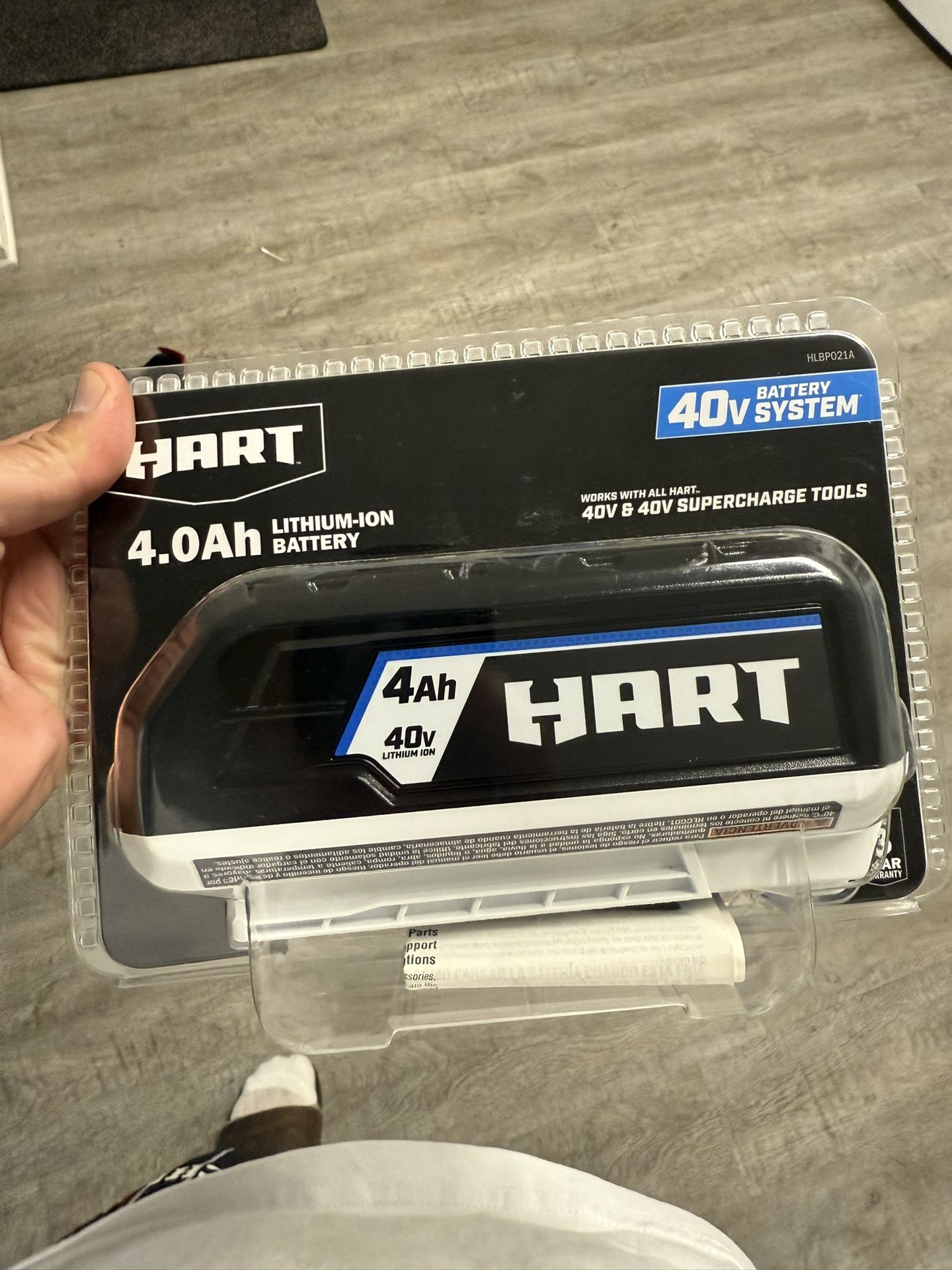 Hart 40V Battery