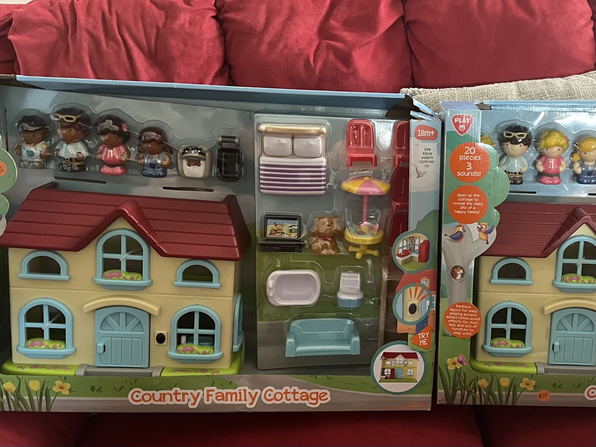 Toys Country Family Cottage $15 Each