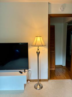 Brushed Nickel Floor Lamp