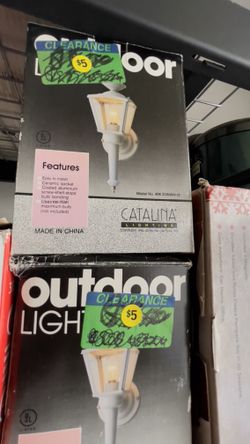 2 Set Of Lamps For Outside 