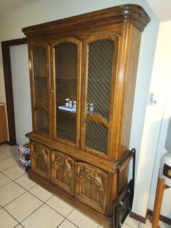 Wooden China Closet