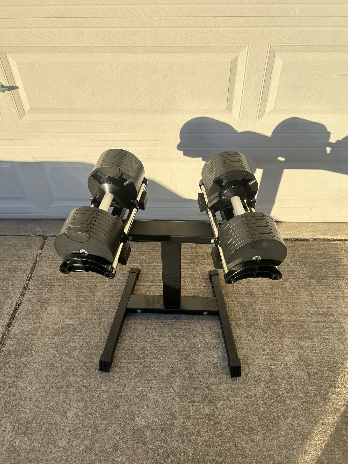 New 80Lb Adjustable Dumbbells 