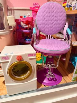 Our Generation Doll Salon Chair and Washer Set