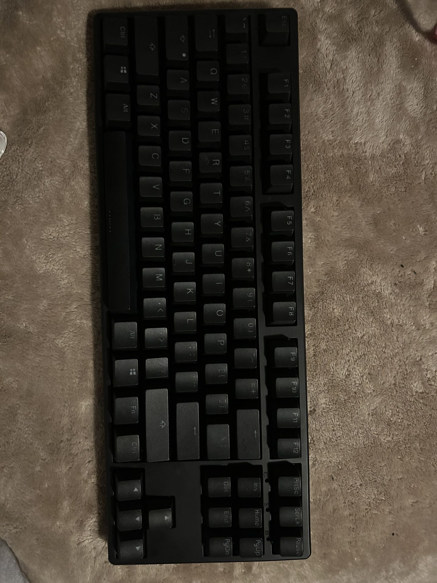 Ducky one TKL keyboard (green switches)