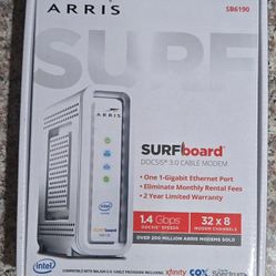 Arris Surf Board SB6190 Cable Modem