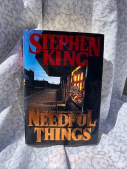 Needless Things by Stephen King first edition