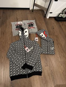 Asaali Zip-up (Black, Grey & Red) (Oreo & Baby Blue)