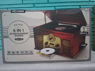 Retro 6 in 1 Entertainment System