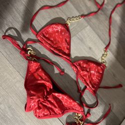 Red Chin Bikini Small 