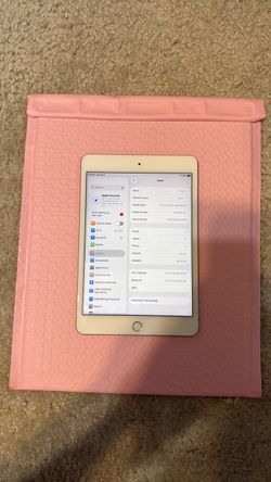 Beautiful iPad mini 5th generation 64gb WiFi sliver