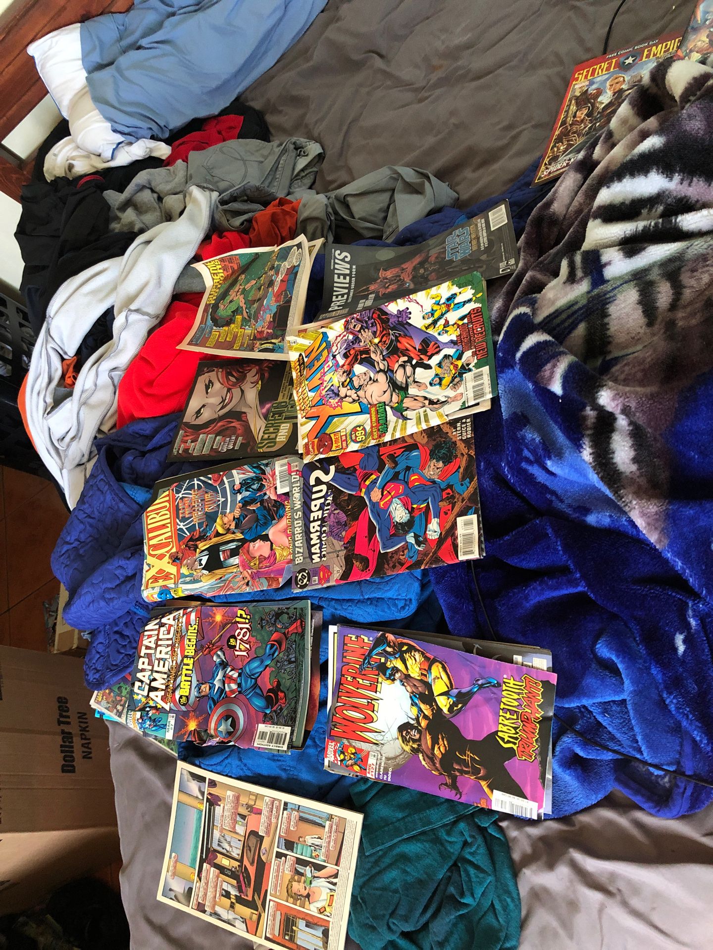 Comic book lot free