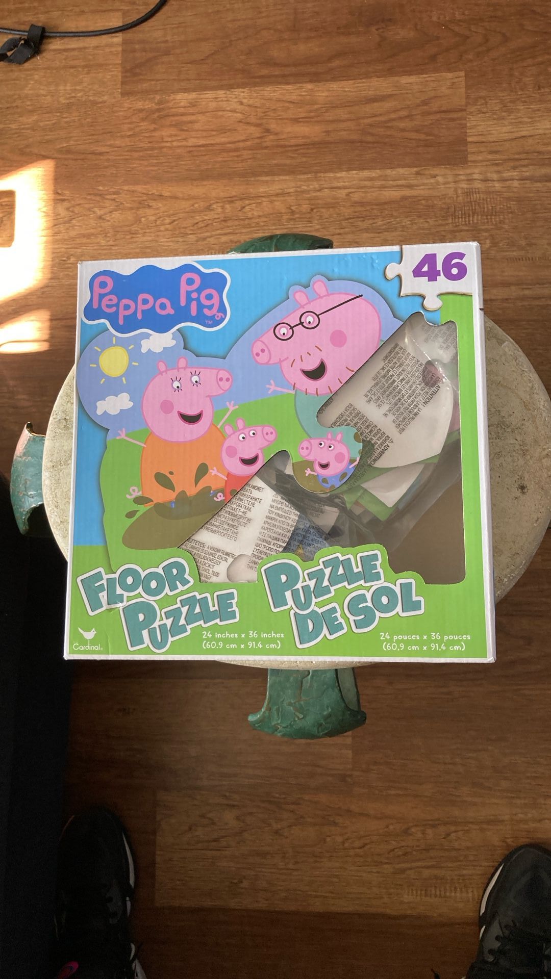 Peppa Pig Floor Puzzle 24” x 36” New