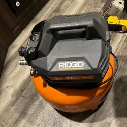 Rigid Pancake Compressor With Air Tools