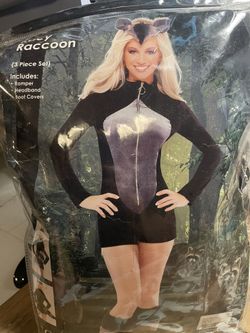Raccoon Costume Womens 