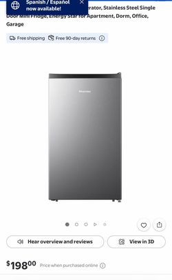 Hisense mini fridge