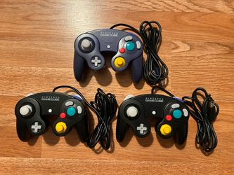 Nintendo GameCube Controllers Lot of 3