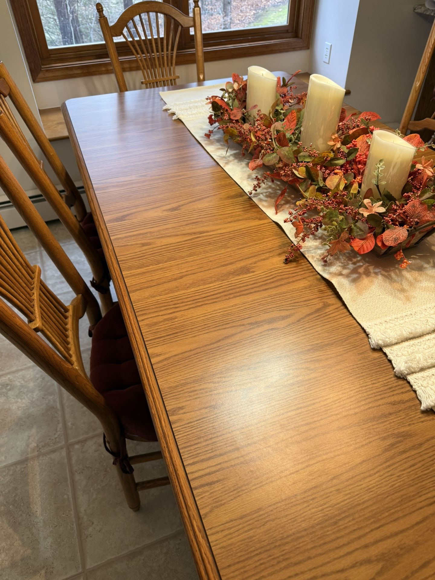Dining /Kitchen Oak Table - Solid Oak
