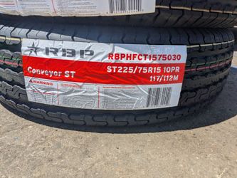 225/75/15 RBP Conveyor ST - Service Trailer ONLY